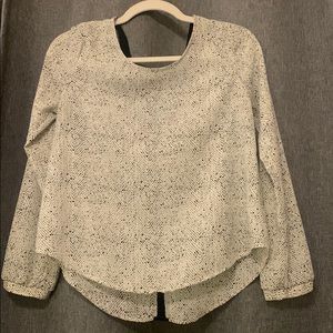 Lush Balloon Sleeve Blouse